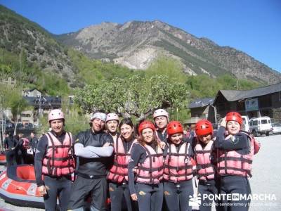 Rafting Noguera Pallaresa - Parque Nacional de Aigüestortes y Lago San Mauricio; rutas por madrid